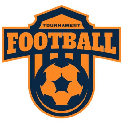 Football Tournament logo template Miniatura