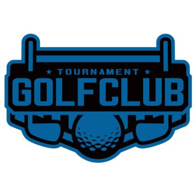 Golf club Tournament logo template Miniatura