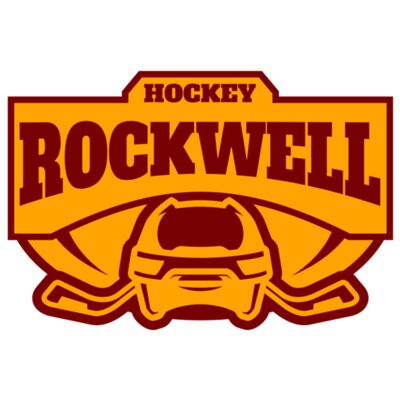 Rockwell Hockey logo template 02 Miniatura