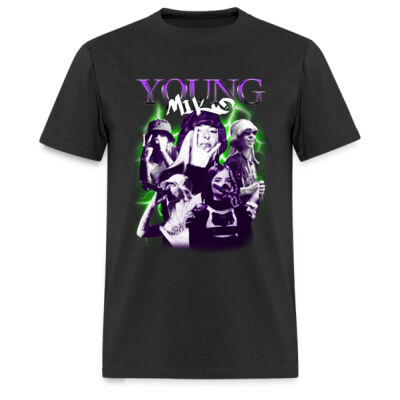YOUNG MIKO - Playera Caballero: Algodón Estándar Miniatura