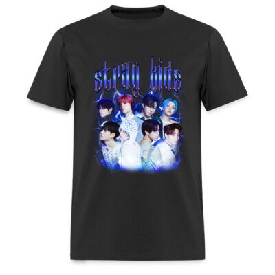 STRAY KIDS - Playera Caballero: Algodón Estándar Miniatura