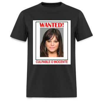 PERSONALIZADA WANTED JENNI - Playera Caballero: Algodón Estándar Miniatura