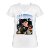 Playera Dama: Algodón Peinado Cuello V Miniatura