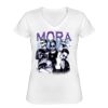 Playera Dama: Algodón Peinado Cuello V Miniatura