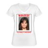 Playera Dama: Algodón Peinado Cuello V Miniatura