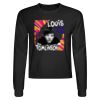 Crop Top Unisex Manga Larga Miniatura
