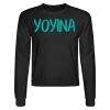 Crop Top Unisex Manga Larga Miniatura